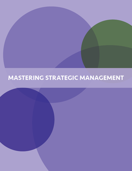 Picture of Mastering Strategic Management