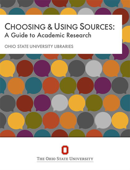 Picture of Choosing & Using Sources: A Guide to Academic Research